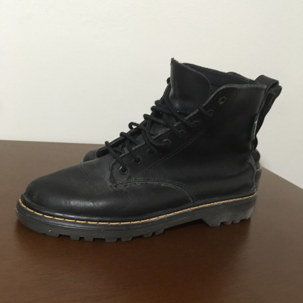 Genuine Leather Combat Boots